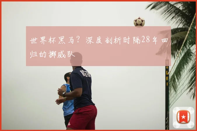 世界杯黑马？深度剖析时隔28年回归的挪威队
